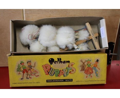 A boxed Pelham puppet 