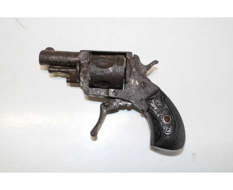 A early 20th Century muff revolver Possibly American