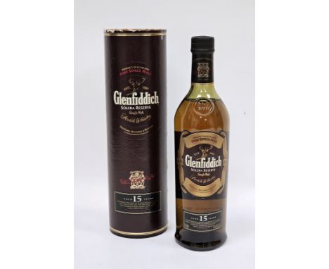Glenfiddich Solera Reserve 15 year old single malt scotch whisky 70cl 40% vol in original box