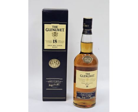 The Glenlivet 18 year old single malt Scotch whisky&nbsp;produced by George and J G Smith Limited, distributed by Pernod Rica