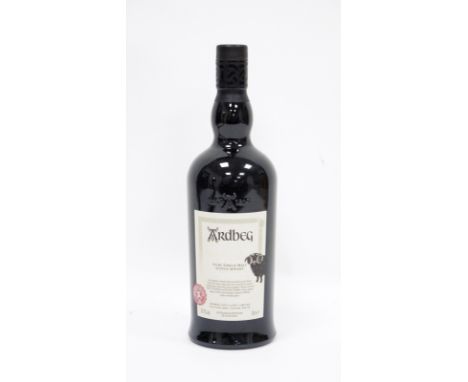 Ardbeg Blaaack The Ultimate Islay single malt scotch whisky limited edition for the 20th anniversary of the committee, mature