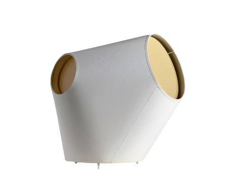 CONTEMPORARY 'AROUN' TABLE LAMP BY LIGNE ROSET, designed by Jean-Phillipe Nuel, with cream shade