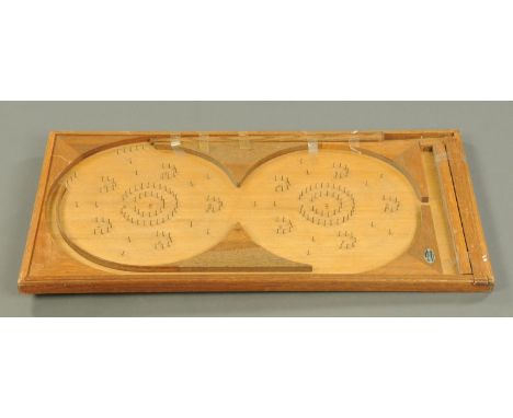 A vintage Loopatelle bagatelle game. 