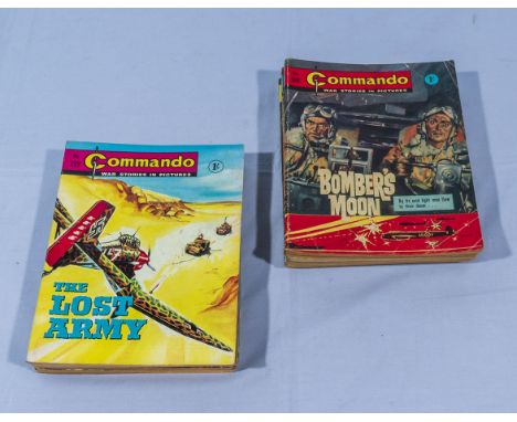 16 vintage Commando Comics No,s 202, 211, 213, 214, 217, 218, 219, 220,222, 223, 224, 227, 228, 229, 230 &amp; 339