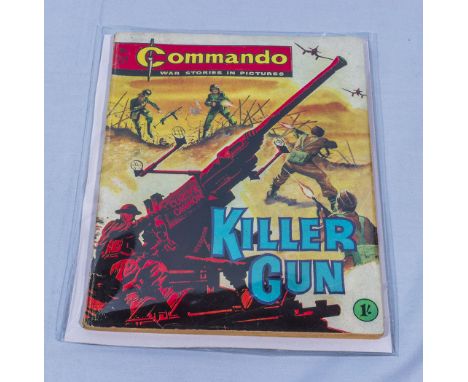 1 vintage Commando Comic No 121 1/-