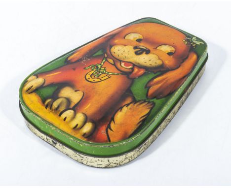 vintage George Horner Fido toffee tin