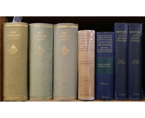 Jourdain (H.F.N. &amp; Fraser, Edward). The Connaught Rangers, 1st Battalion, Formerly 88th Foot, 3 volumes, 1st editions, 19