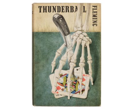 Fleming (Ian). Thunderball, 1st edition, London: Jonathan Cape, 1961, light spotting to endpapers and edges, original boards,