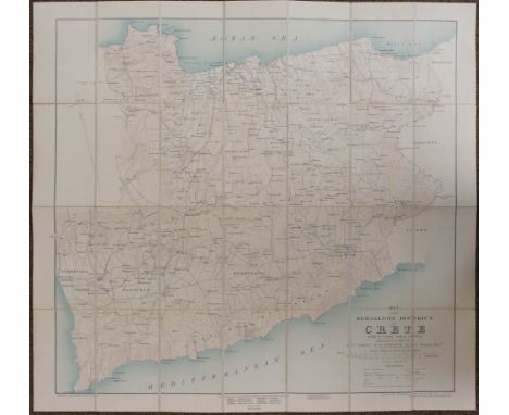 Folding Maps. A mixed collection of seventeen maps, mostly 19th century, including Nantiat (Jaspar). A New Map of Spain and P