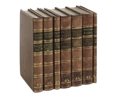 Yarrell (William). A History of British Fishes [ ... Supplement ... Second Supplement ... edited by Sir John Richardson], 3 v