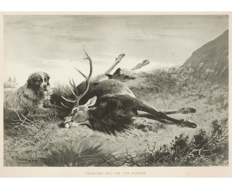 * Thorburn (Archibald, 1860 -1935). Six plates from Archibald Grimble's 'Highland Sport...', 'Eagle and Grouse', 'Cruachan an