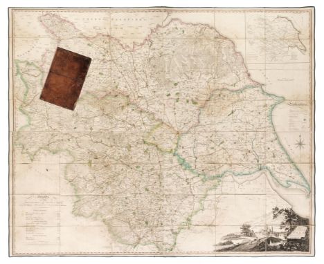 Yorkshire. Tuke (John), Map of the County of York republished with additions &amp; corrections, 4th edition, 1816, large scal