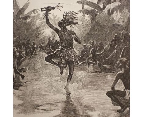 Ward (Herbert) . Five Years with the Congo Cannibals, Chatto &amp; Windus, 1890, numerous black &amp; white illustrations, bo