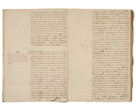 Elordi ( Gaspar ) . Libro de Consultas que se dirigen al Gobierno de S.M. 1841-1850, manuscript, [Manila, 1841-50], 100 numbe