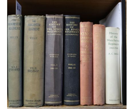 Wylly (Colonel H.C.) History of the Manchester Regiment (Late the 63rd and 96th Foot), 2 volumes, 1st edition, 1923-25, colou