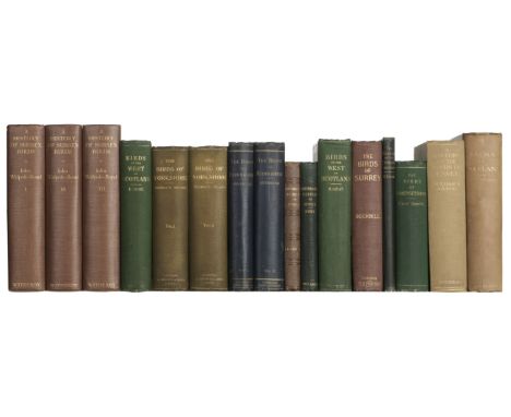 Muirhead (George). The Birds of Berwickshire, 2 volumes, 1st edition, Edinburgh: David Douglas, 1889-95, 10 plates, 2 plans, 