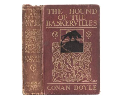 Doyle (Arthur Conan). The Hound of the Baskervilles, 1st edition, George Newnes, 1902, 16 monochrome plates after Sidney Page