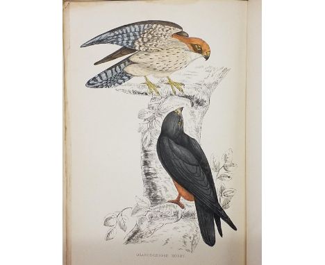 Morris (F. O.) . A History of British Birds, 8 volumes, Groombridge and Sons, circa 1890, numerous hand-coloured plates, some