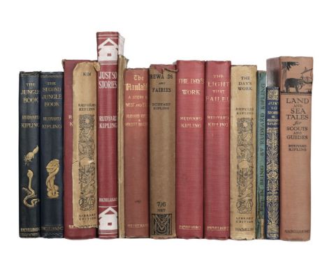 Kipling (Rudyard). The Jungle Book, 2nd reprint, London: Macmillan, August 1894, illustrations by J.L Kipling, W.H. Drake and