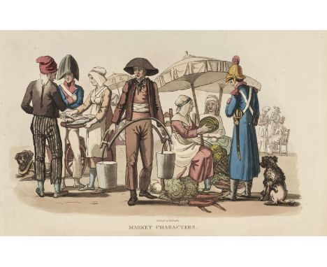 [Peake, Richard Brinsley]. The Characteristic Costume of France; from Drawings Made on the Spot, with Appropriate Description