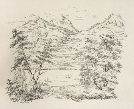 Campbell (E.C.). Scottish Scenery. Sketches from Nature, [Edinburgh, circa 1835], 50 lithograph plates including hand-coloure