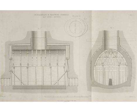 Simms (Frederick Walter). Practical Tunnelling; Explaining in Detail the Setting out of the Works; Shaft Sinking and Heading 