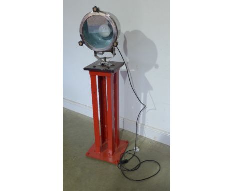 A Spot Lamp mounted on Industrial base 
Condition report: In working order