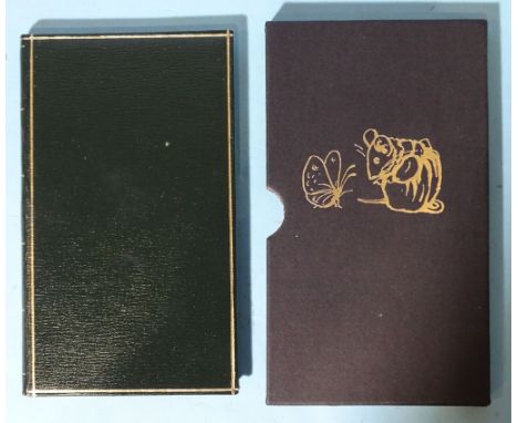 Potter (Beatrix), The Tale of Mrs Tittlemouse, a facsimile of the manuscript notebook written in 1910, no.60 of a limited-edi