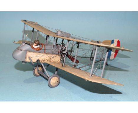 John Jenkins Designs, 1/30 scale, ACE 34 Knights of the Skies Airco DH-2 No.14 Squadron Palestine 1917, boxed with pilot, (so