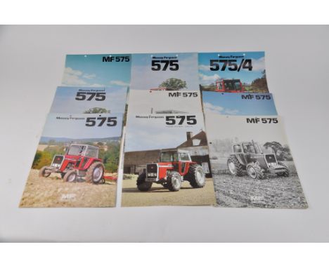 Selection of Tractor and Machinery Literature including Massey Ferguson items. (9)