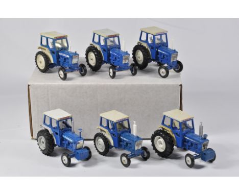 Fine Selection of Britains Farm 1/32 Tractor Models. Including Ford 7000, Ford 5600, Ford 4000, Ford 7600, Ford 6600 and Ford
