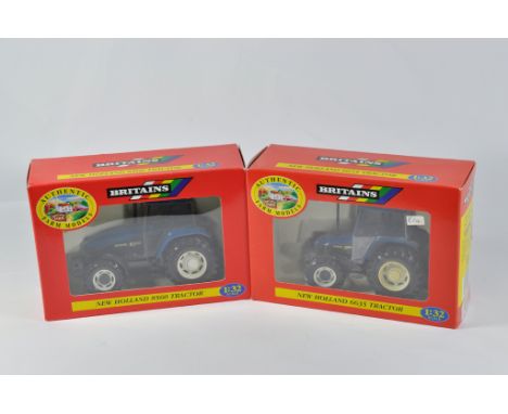 Britains Based 1/32 Tractor models including New holland 8160 and New Holland TS90. Models are all one offs / unique with no 