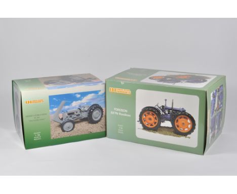 Universal Hobbies 1/16 Tractor Models including Fordson E27N Roadless and Ferguson TE20. M in boxes. (2)