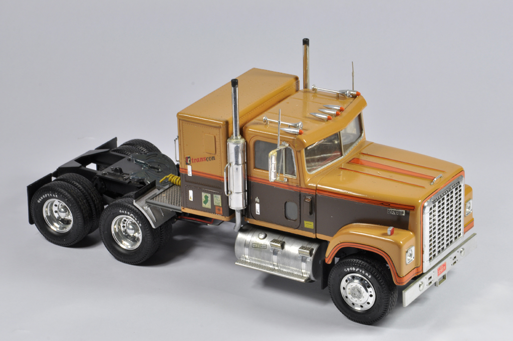 Interesting Early Scale Ertl International Transtar Truck Tractor Kit Assembled And Fi