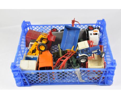 Britains Farm 1/32 Misc Tractor and Implement Selection. Unboxed. (Qty)