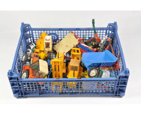 Britains Farm 1/32 Misc Tractor and Implement Selection. Unboxed. (Qty)
