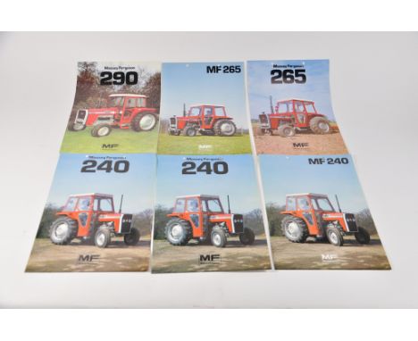 Selection of Tractor and Machinery Literature including Massey Ferguson items. (6)