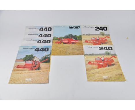 Selection of Tractor and Machinery Literature including Massey Ferguson items. (7)