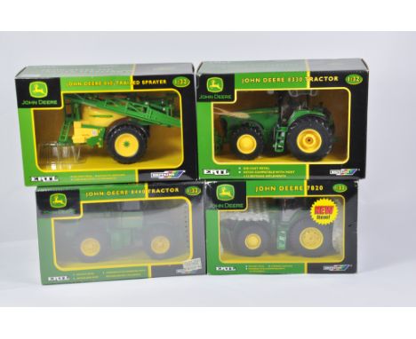 Britains Farm 1/32 Tractor Selection including JD8330. JD7920, JD8440 plus JD840 Sprayer. M in E Boxes. (4)