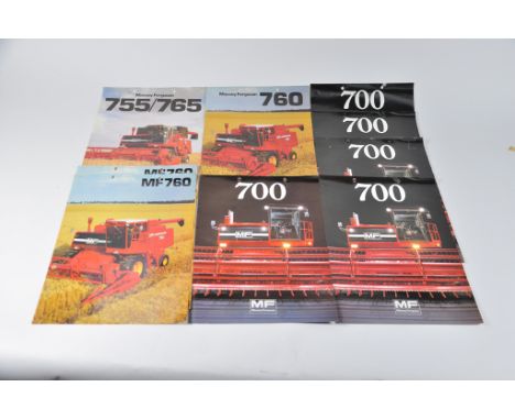Selection of Tractor and Machinery Literature including Massey Ferguson items. (9)