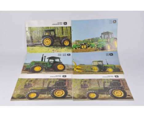 Selection of Tractor and Machinery Literature including John Deere items. (6)