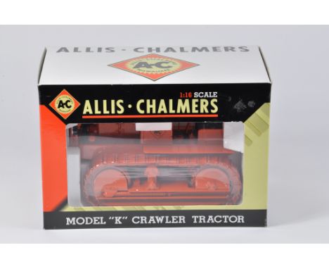 Spec Cast 1/16 Scale Allis Chalmers Model K Crawler Tractor. M in box.