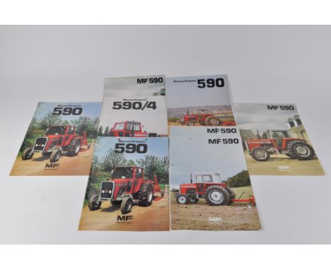 Selection of Tractor and Machinery Literature including Massey Ferguson items. (8)
