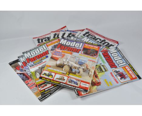 Selection of Model Farmer and Model Tractor Magazines including rare Model Farmer No. 3 edition. (Qty)
