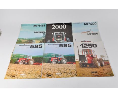 Selection of Tractor and Machinery Literature including Massey Ferguson items. (8)