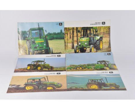 Selection of Tractor and Machinery Literature including John Deere items. (6)