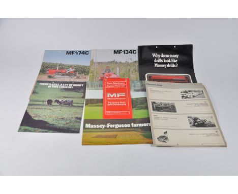 Selection of Tractor and Machinery Literature including Massey Ferguson items. (8)