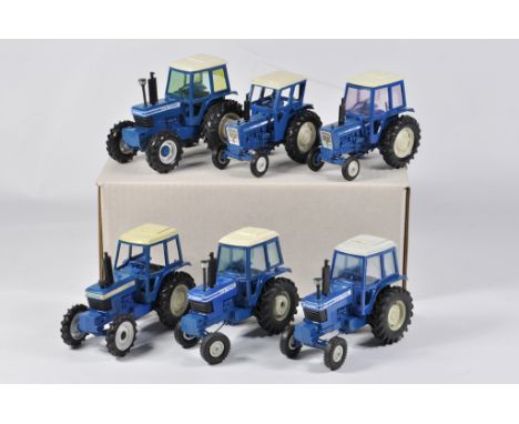 Scarce Britains Based 1/32 Ford Tractor Selection including Ford 9700, Ford 6600, Ford 5600, Ford TW20, Ford 7700 and Ford 67