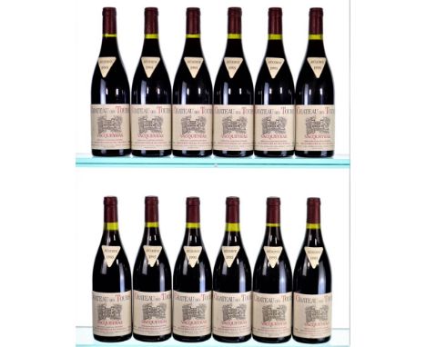 1995 Vacqueyras ReserveChateau des ToursRayasStored in the cellars of a fine Norfolk house since first release 12x75clThis ex