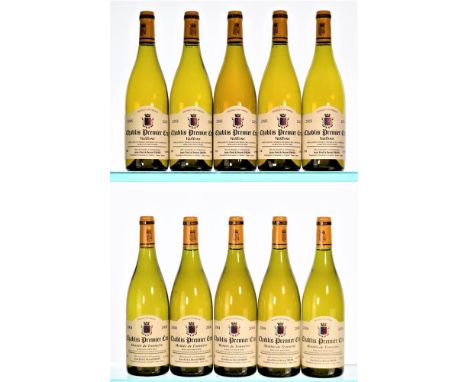 2004 Chablis 1er Cru, Monterre de TonnerreDomaine Droin5x75cl2005 Chablis 1er Cru, VaillonsDomaine Droin5x75clTotal  10x75clT